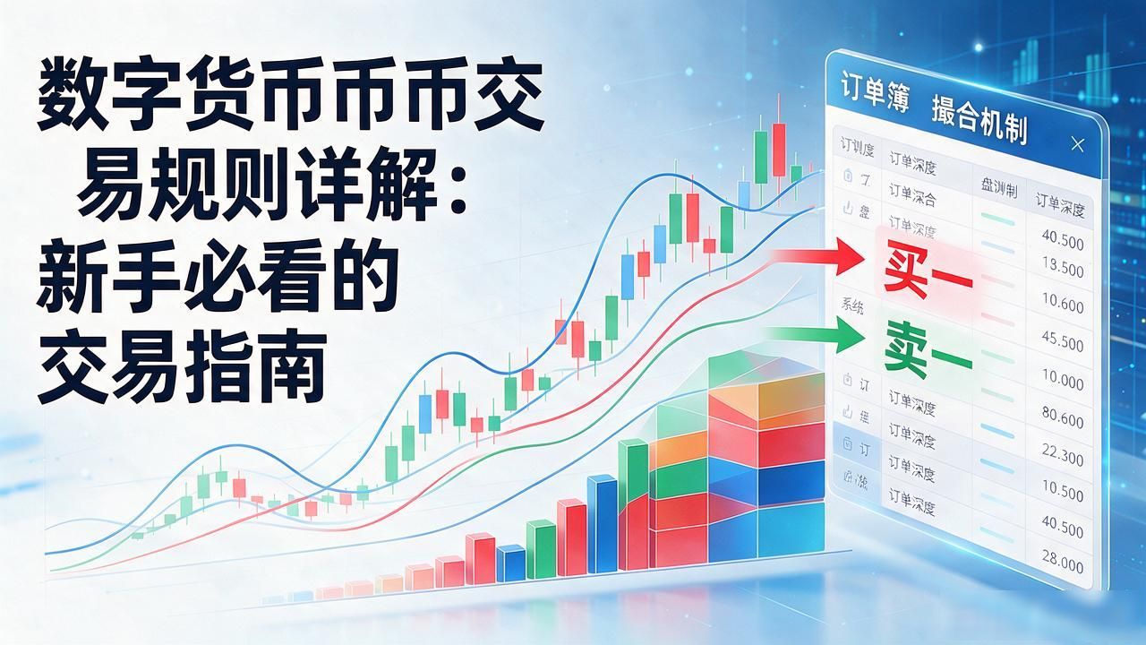 数字货币币币交易规则_币圈新手币币交易机制详解_数字货币币币交易核心规则入门