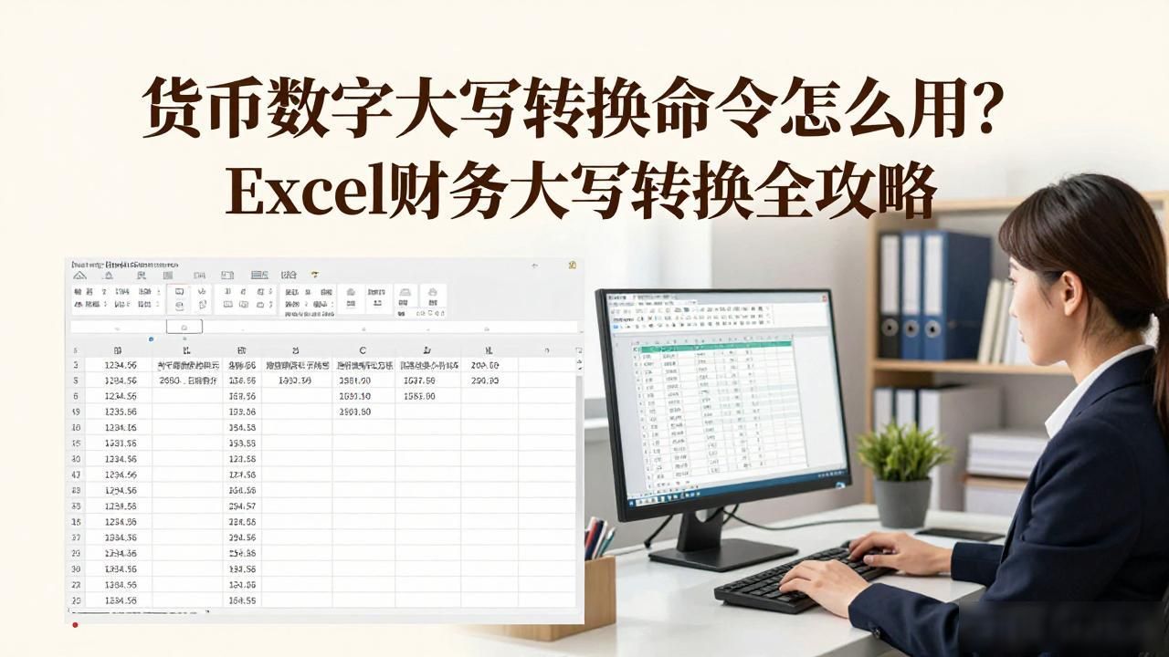 Excel中文大写金额转换_自定义单元格格式函数_货币数字大写转换命令