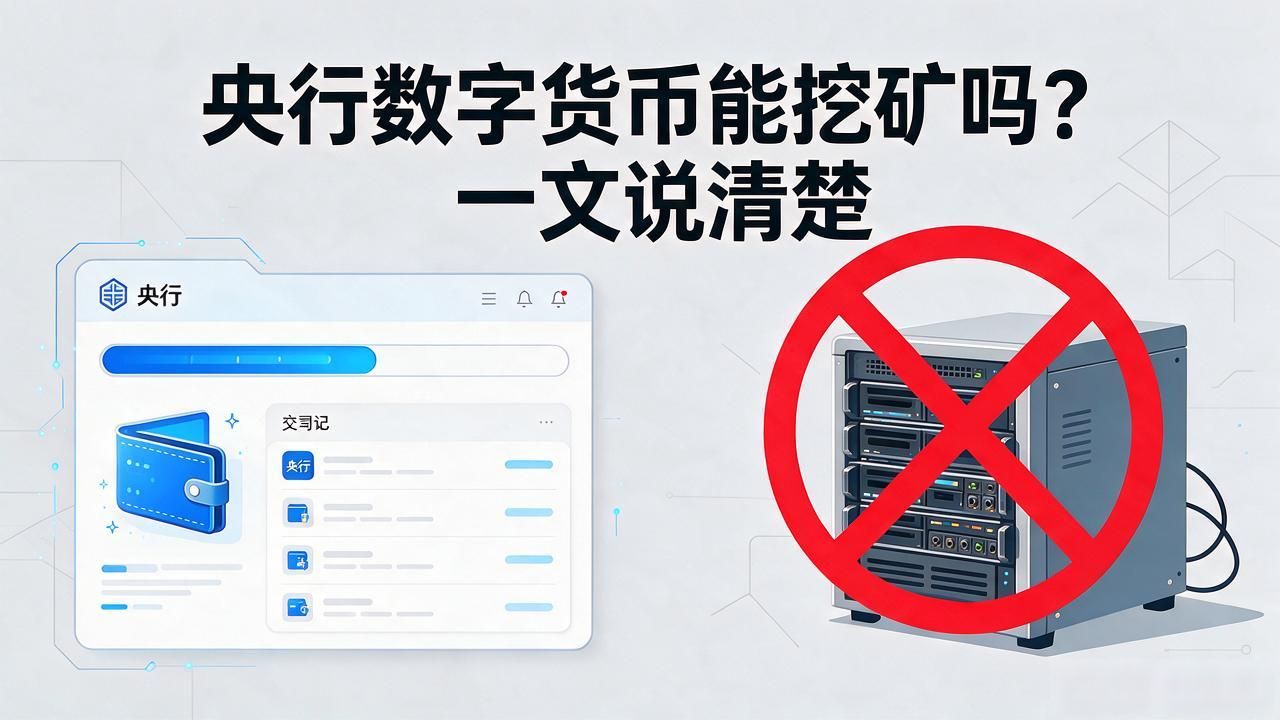 央行数字货币能不能挖矿 央行数字货币和加密货币的区别 中国对加密货币挖矿的态度_央行数字货币能洼矿吗