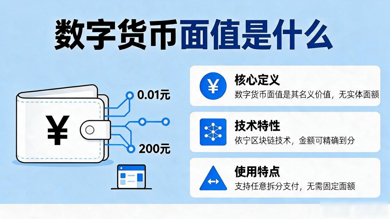 数字货币面值概念解析_央行数字货币面值与传统人民币一致_数字货币面