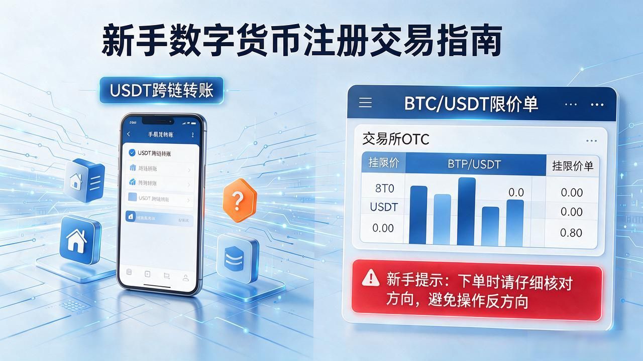 加密货币交易所注册KYC认证流程_新手入金交易安全指南_数字货币怎么注册交易