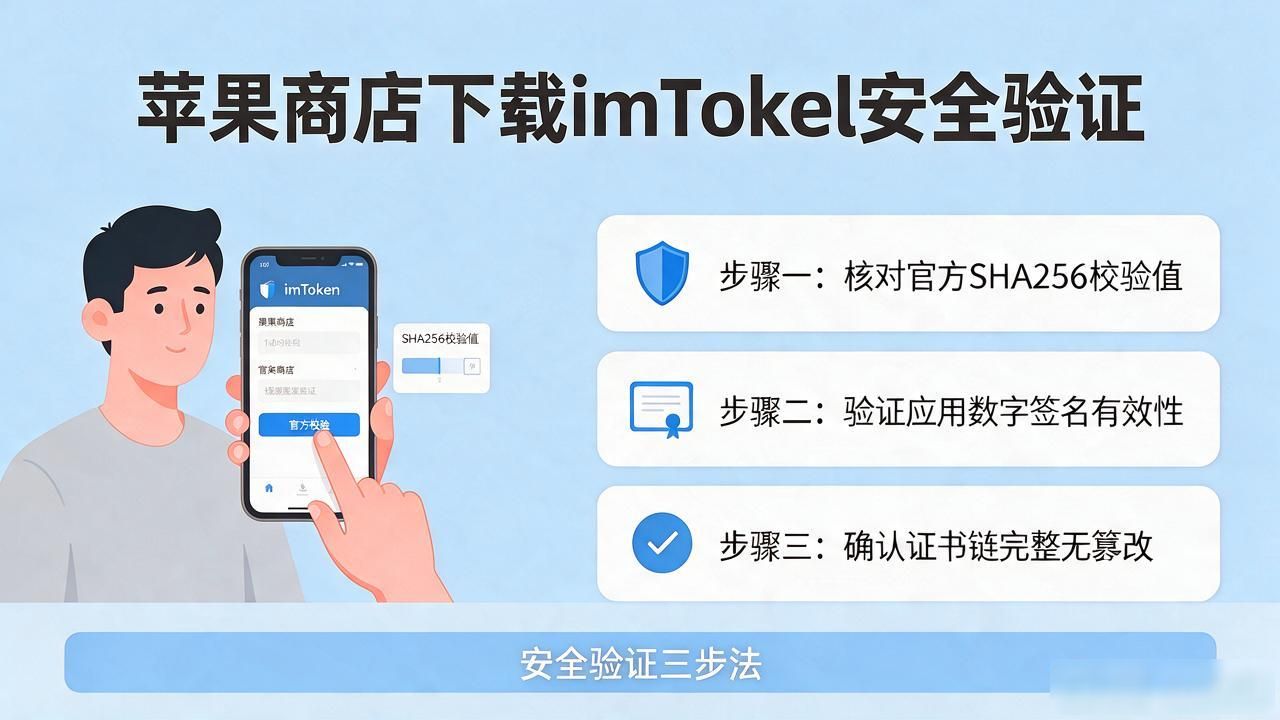 App Store获取imToken的安全注意事项_苹果商店下载正版imToken的安全验证方法_苹果商店下载imtoken安全