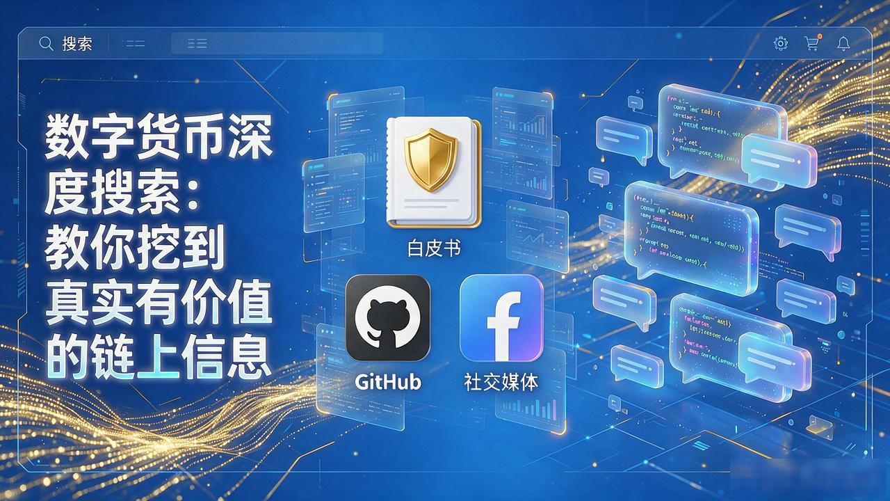 数字货币深度搜索_区块链浏览器分析工具_数字货币搜索技巧