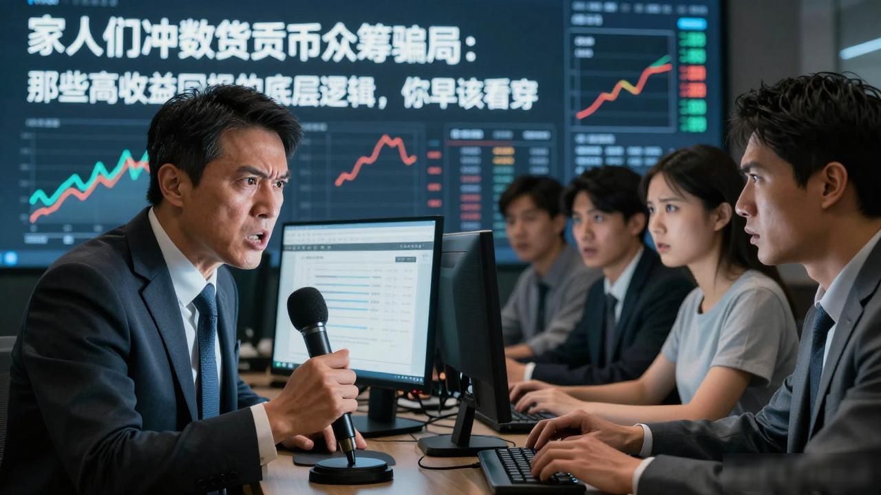 数字货币众筹骗局_金融反诈 数字货币众筹 庞氏骗局
