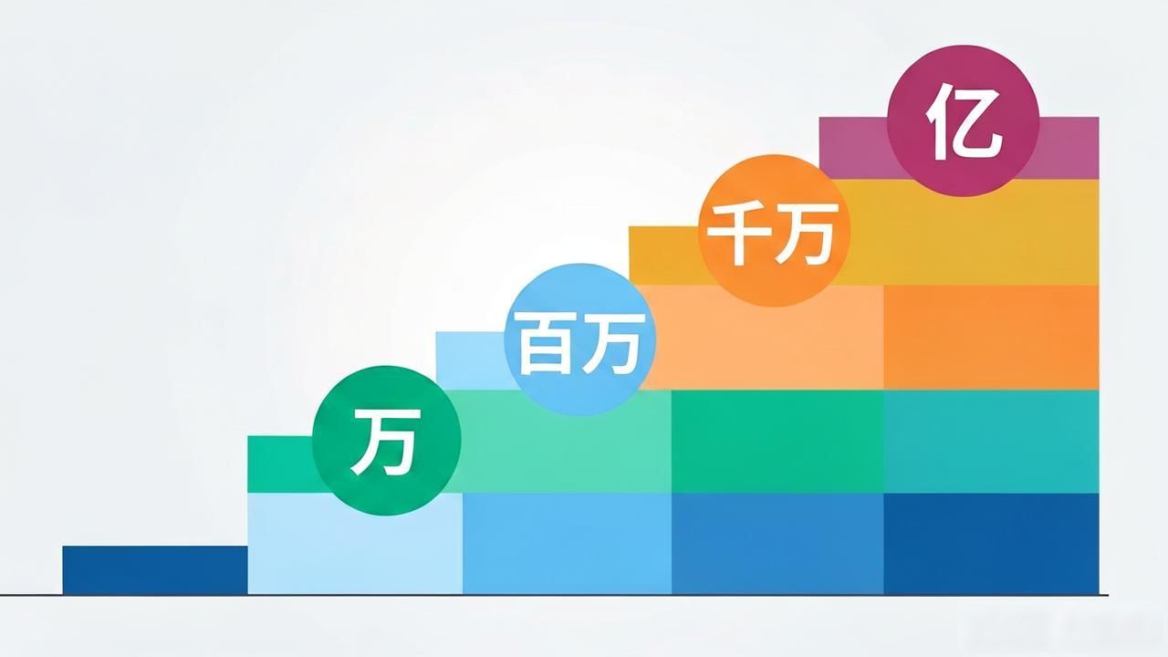 单位换算逻辑_货币数字单位解析图表_中西方计数体系差异