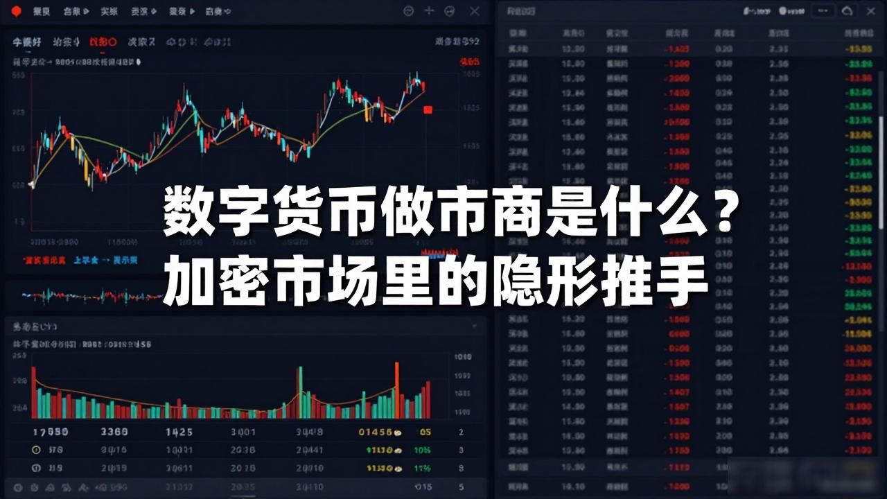 做市商在数字货币市场的作用_数字货币有做市商吗_数字货币做市商