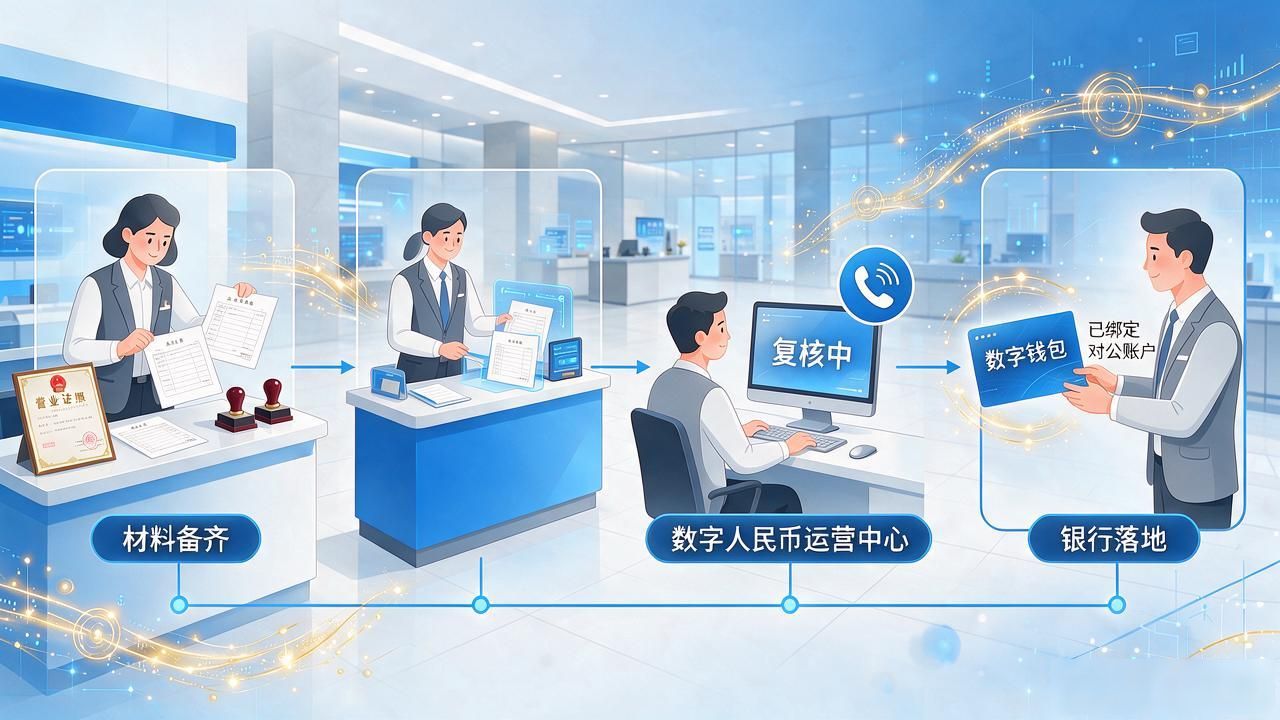 企业开通数字货币账户_数字人民币开户材料_经营范围变更避坑