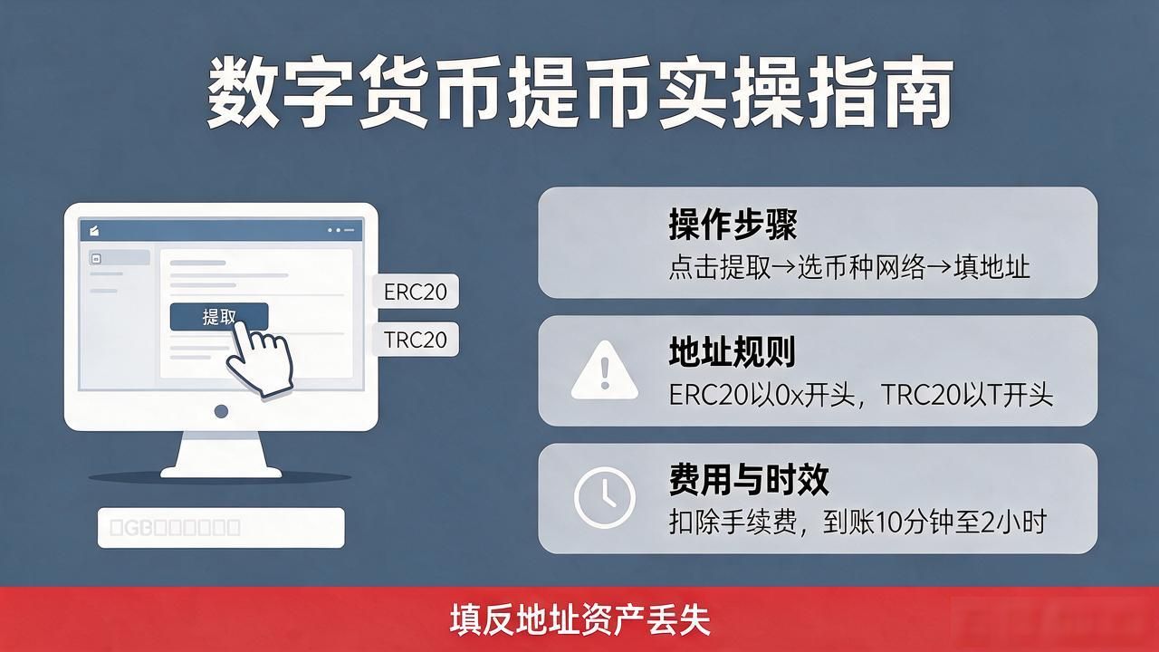 新手避免充错网络丢失资产_数字货币怎么充提_数字资产充提实操指南