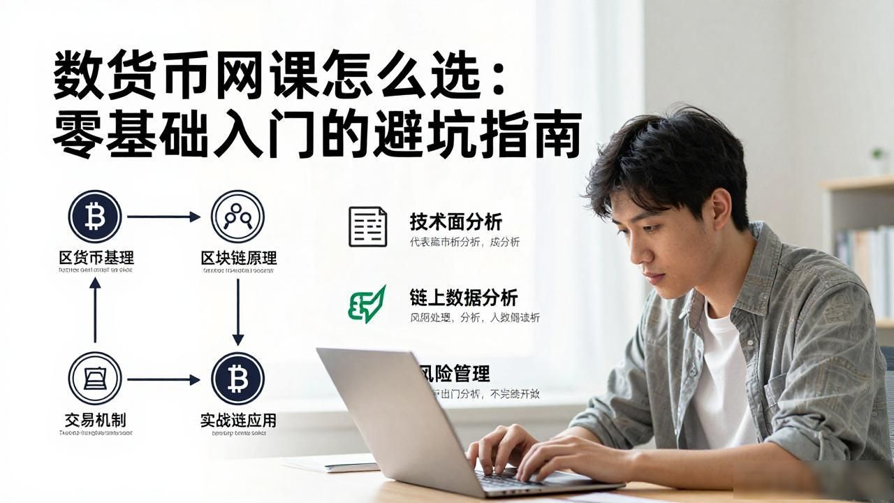 从零学习数字货币网课_选择靠谱网课讲师背景_数字货币入门系统学习