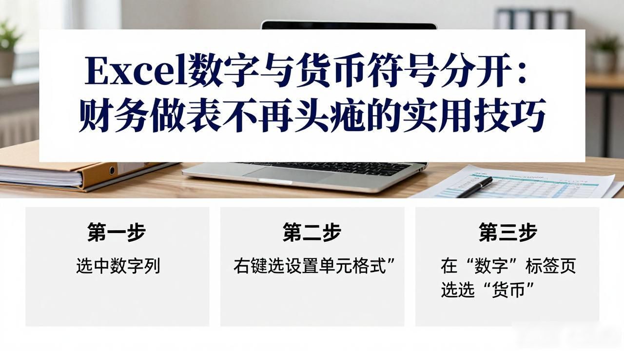 分离Excel金额货币符号_去除货币符号提取数值_excel数字与货币符号分开