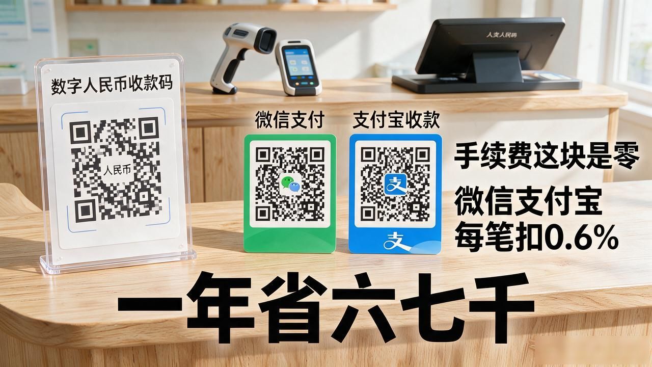 县城超市数字人民币使用体验_中国数字化货币支付_数字人民币手续费节省