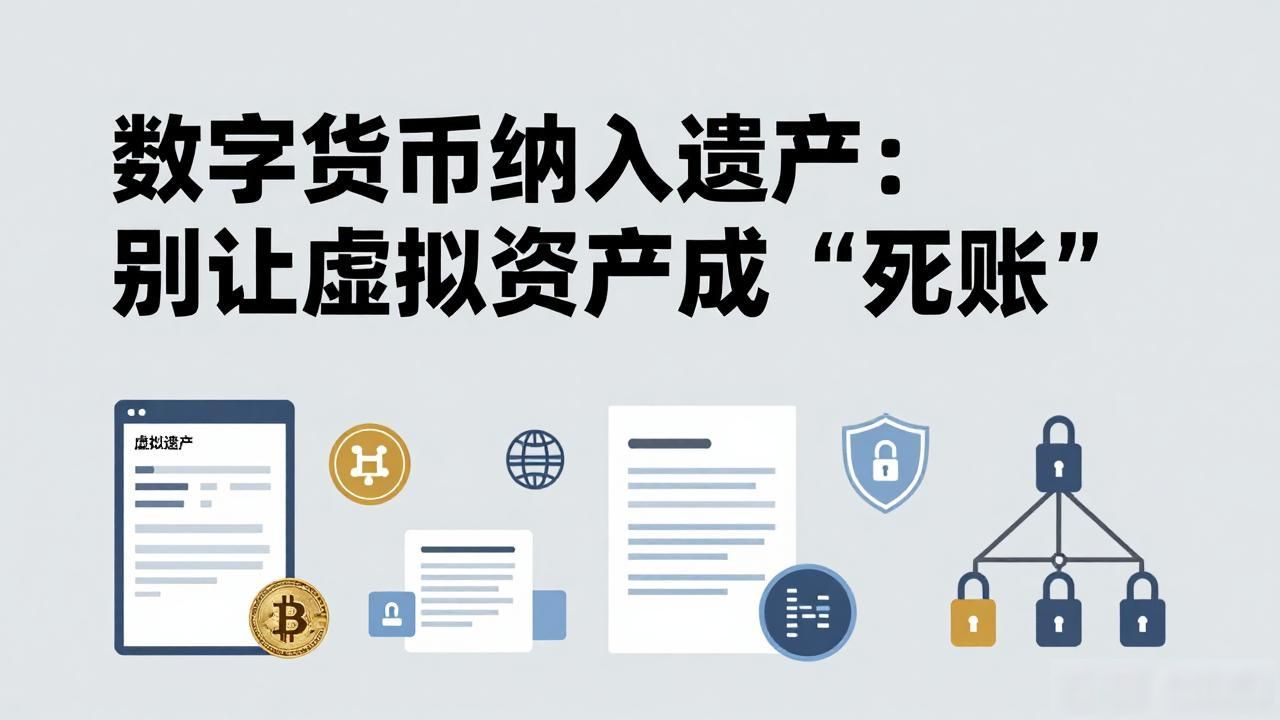 加密资产遗产分配新方式_数字货币纳入遗产_比特币数字资产继承难题
