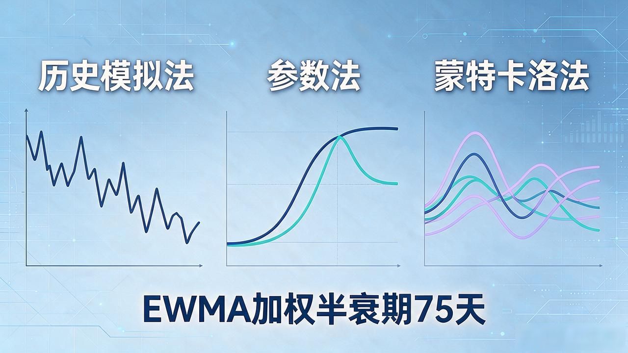 数字货币VaR模型参数法GARCH实操_数字货币计算VaR值_历史模拟法EWMA加权尾部风险