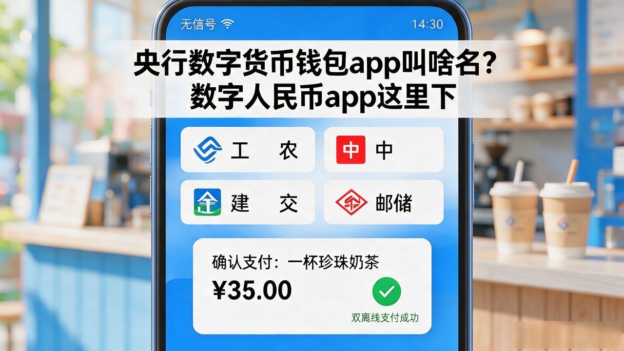 央行数字货币官方钱包_央行数字货币钱包app叫啥名_数字人民币App