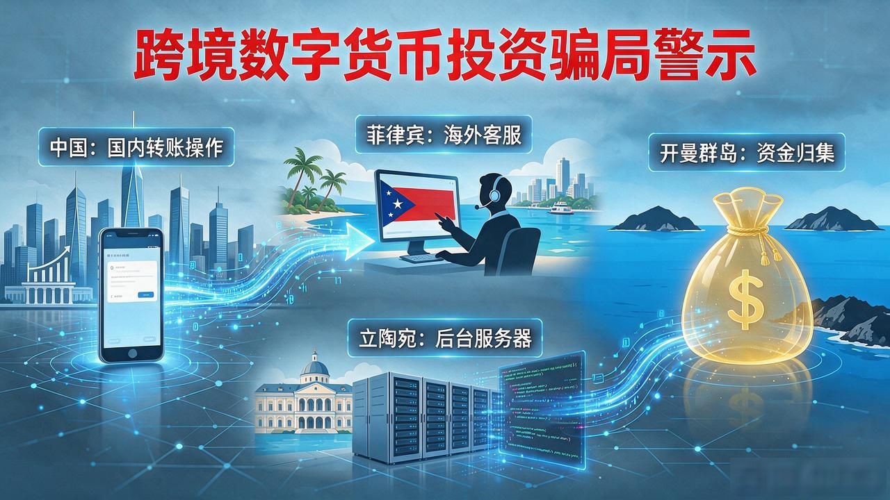 跨境数字货币投资诈骗_跨境数字货币投资诈骗套路解析_USDT入金出金陷阱识别