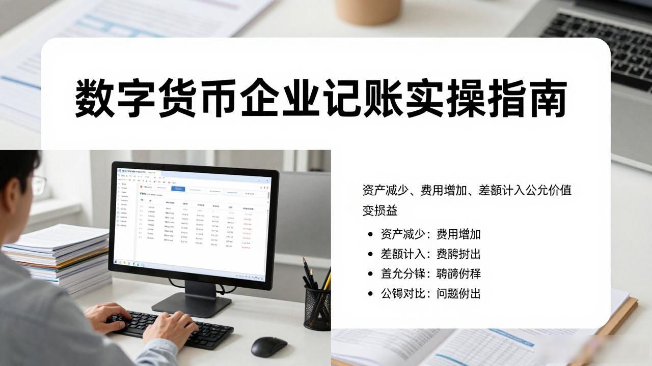 数字货币企业记账_数字货币企业财务处理_数字货币企业如何记帐