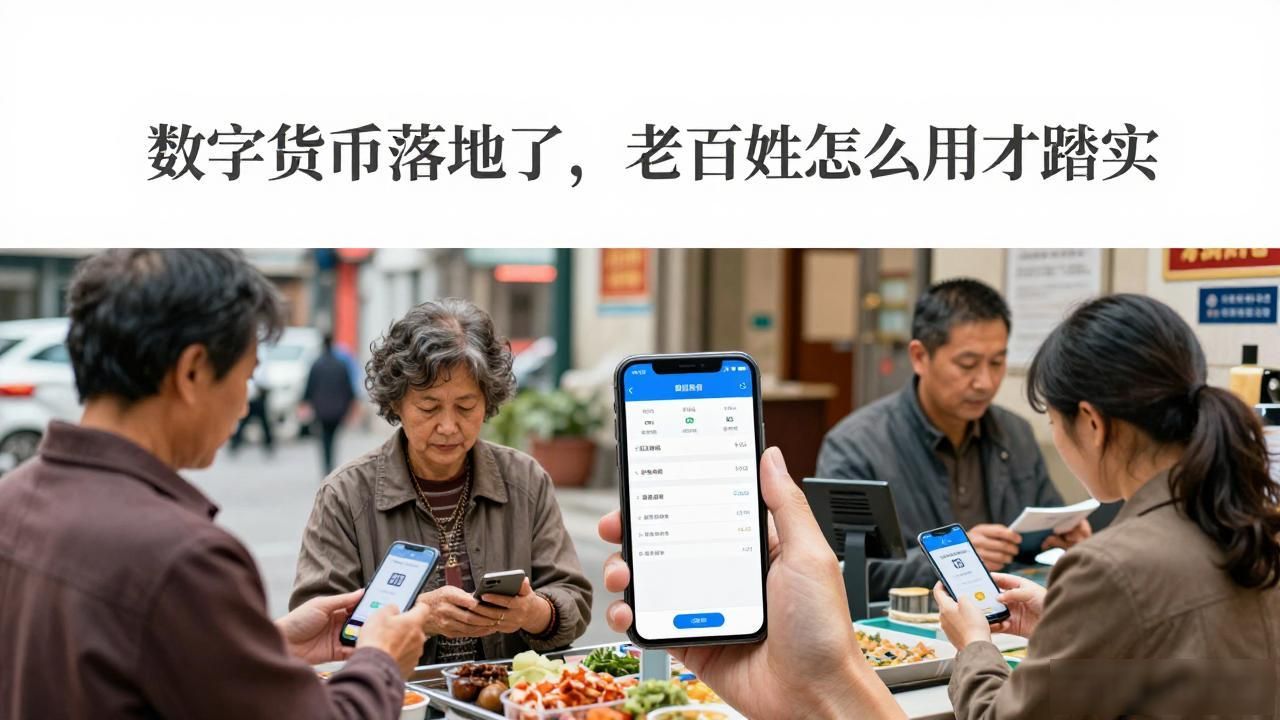 数字货币与第三方支付区别_数字货币真正落地_数字人民币日常使用场景