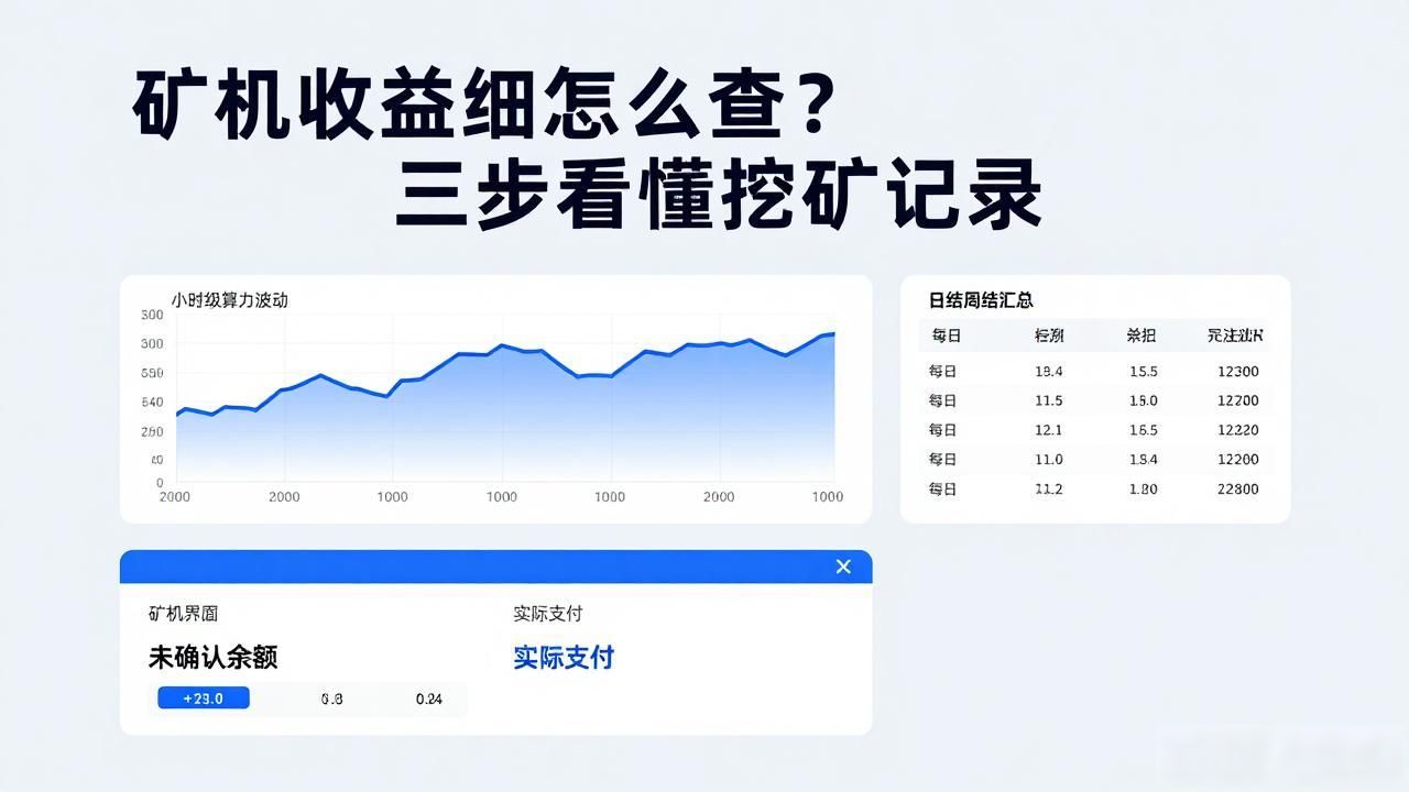 挖矿记录查询_数字货币挖矿记录查询_矿机收益对账