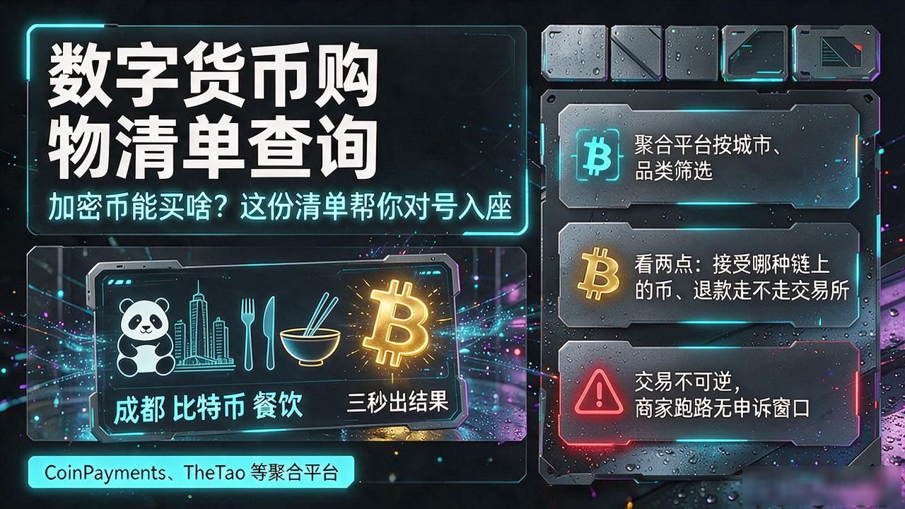 数字货币购物清单查询_加密币日常支付商家支持列表_数字货币购物清单查询
